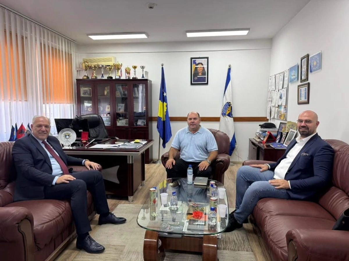Damka, Prizren Emniyet Bölge Müdürü Alija İle Görüştü