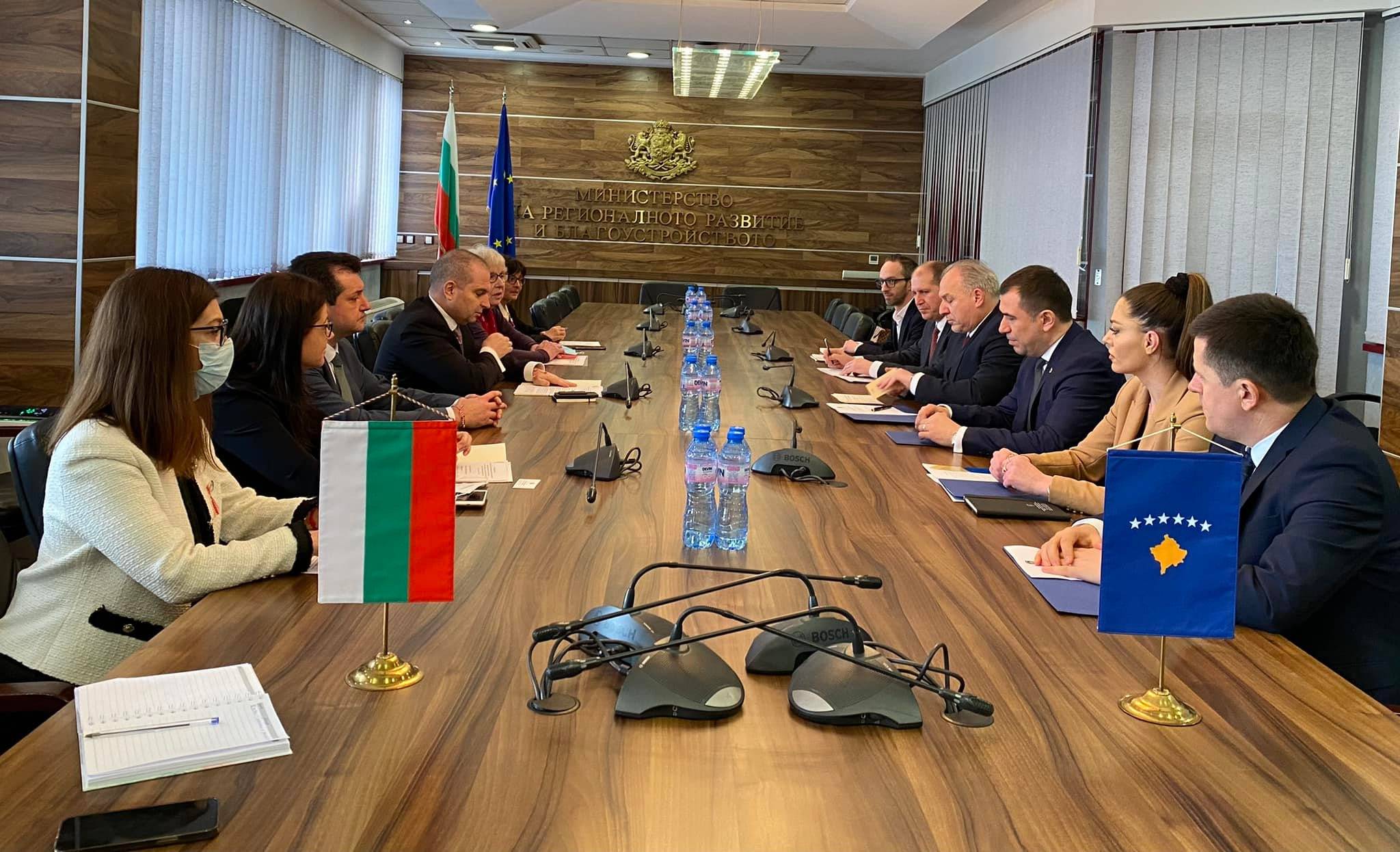 Bakan Damka, Bulgaristan Başbakan Yardımcısı Grozdan Karadjov Görüştü