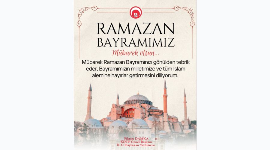 Fikrim Damka’dan Birlik ve Beraberlik Vurgulu Bayram Mesajı