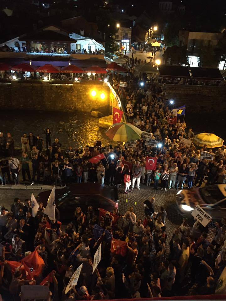 Prizren ve Mamuşa'dan Türkiye'ye Destek