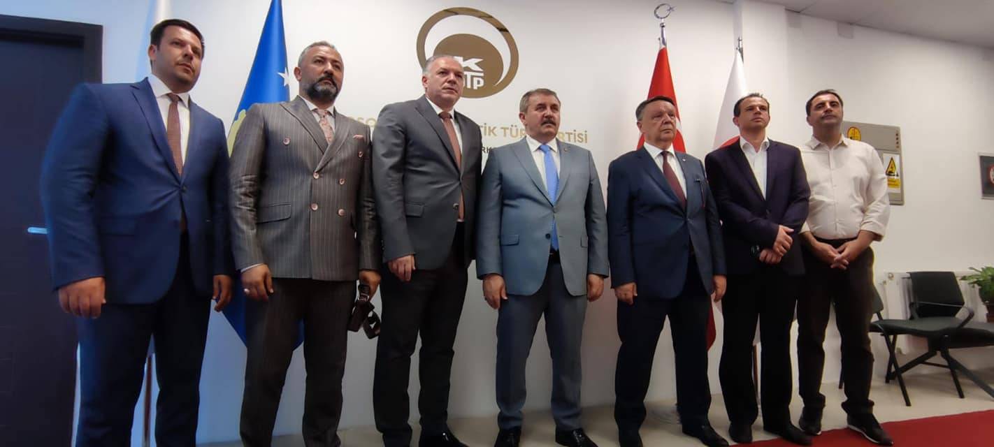 Mustafa Destici Kosova Ziyaretinde