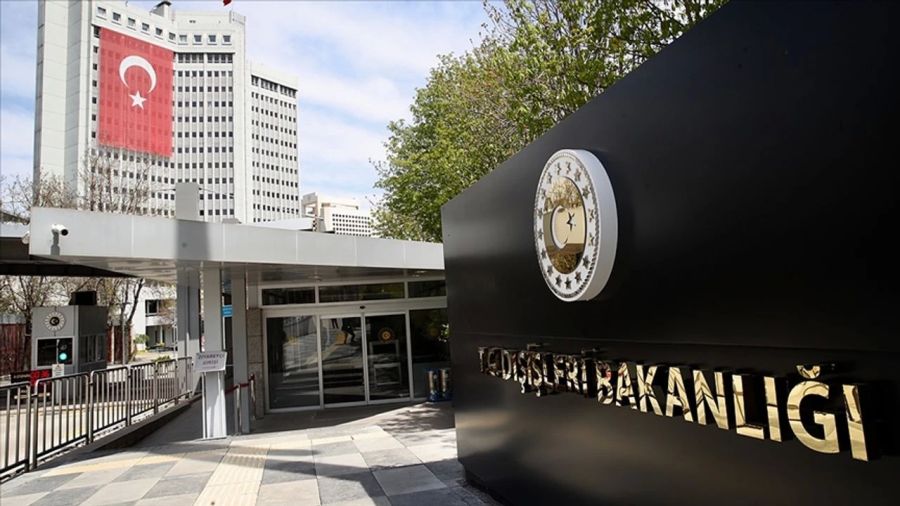 Türkiye Dışişleri Bakanlığı’ndan Kınama