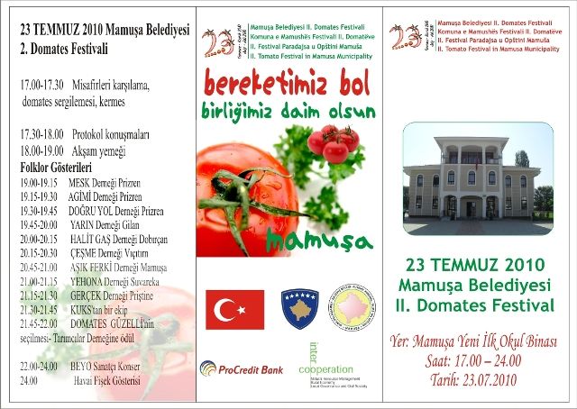 Mamuşa'da 2'nci Domates Festivali Düzenleniyor