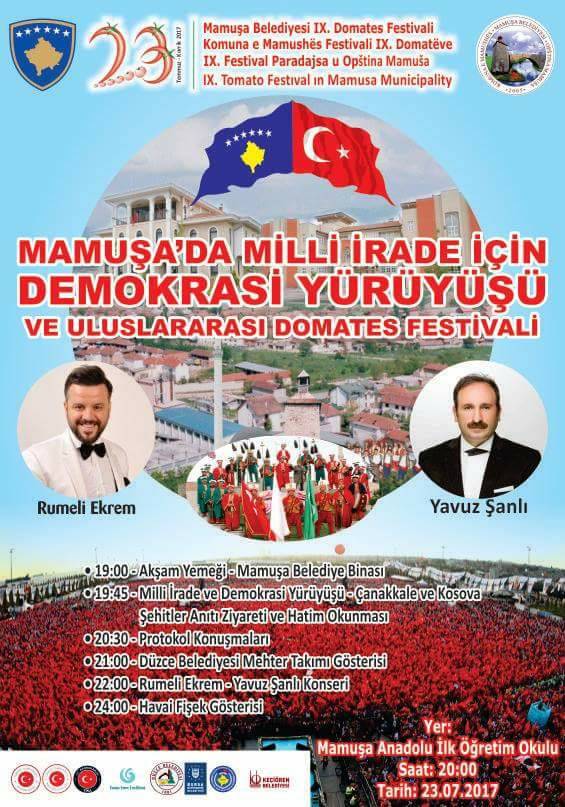 9. Uluslararası Domates Festivali Bu Akşam