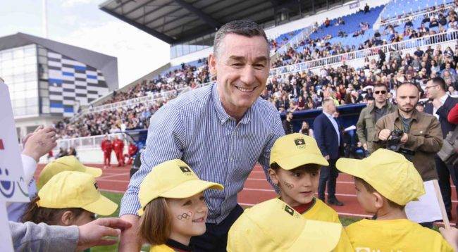 Veseli, Okul Öncesi Çocuklar Olimpiyatı Festivali Açılışını Yaptı