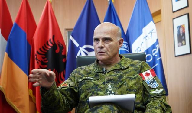 NATO Generali Kosova Ordusuna Karşı