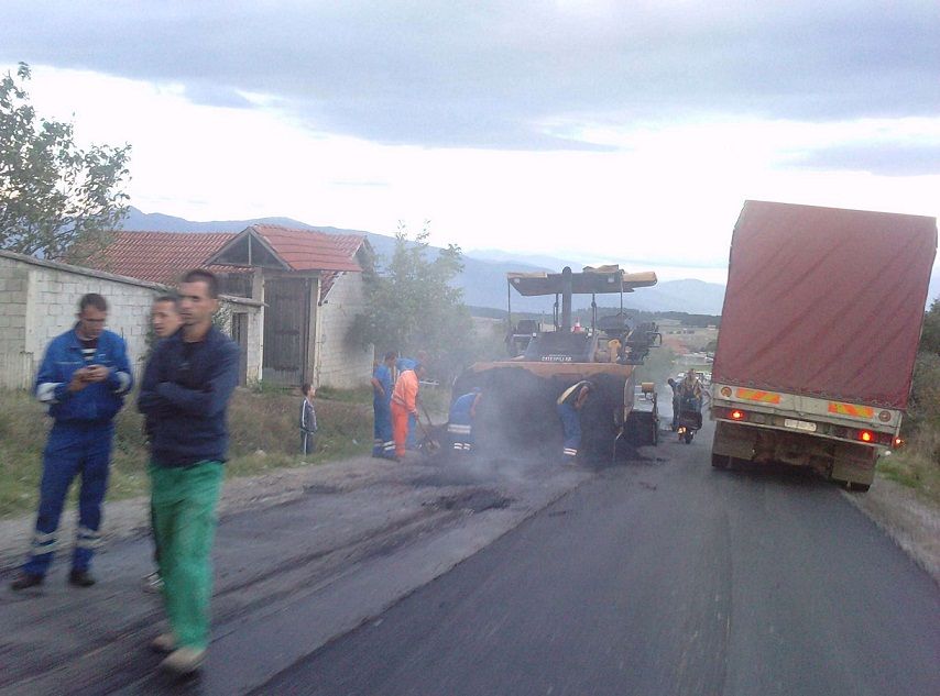 Dula Yolu En Nihayet Asfalt Döşendi