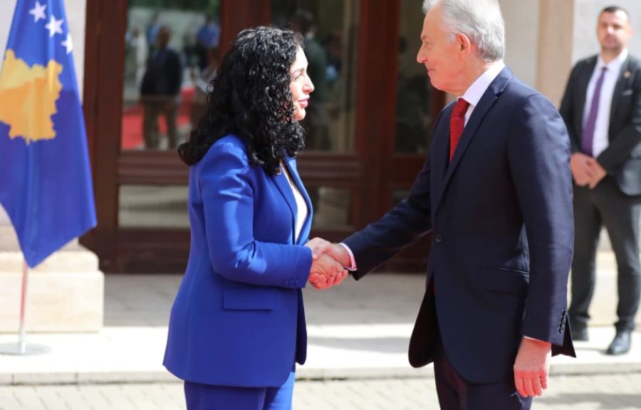  Tony Blair Bugün Kosova'da