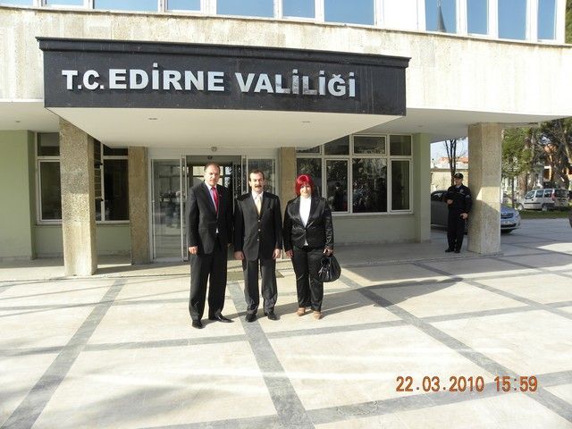 Şinik ve Damka Edirne'yi Ziyaret Ediyor