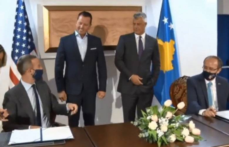 Kosova-ABD Ekonomik Anlaşması İmzalandı