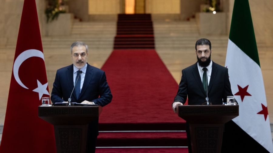 HTŞ lideri ve Dışişleri Bakanı mutabık: 'Suriye'de PKK'ye yer yok'