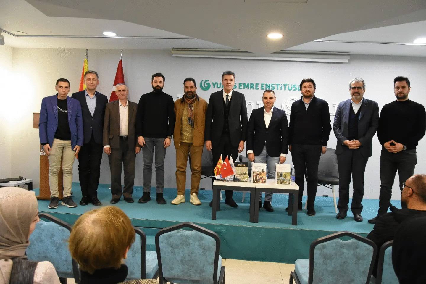'Bir Medeniyet İzinde Balkanlar' ve 'Balkanlardan Tarihe Yansımalar' Kitabı Üsküp'te Tanıtıldı