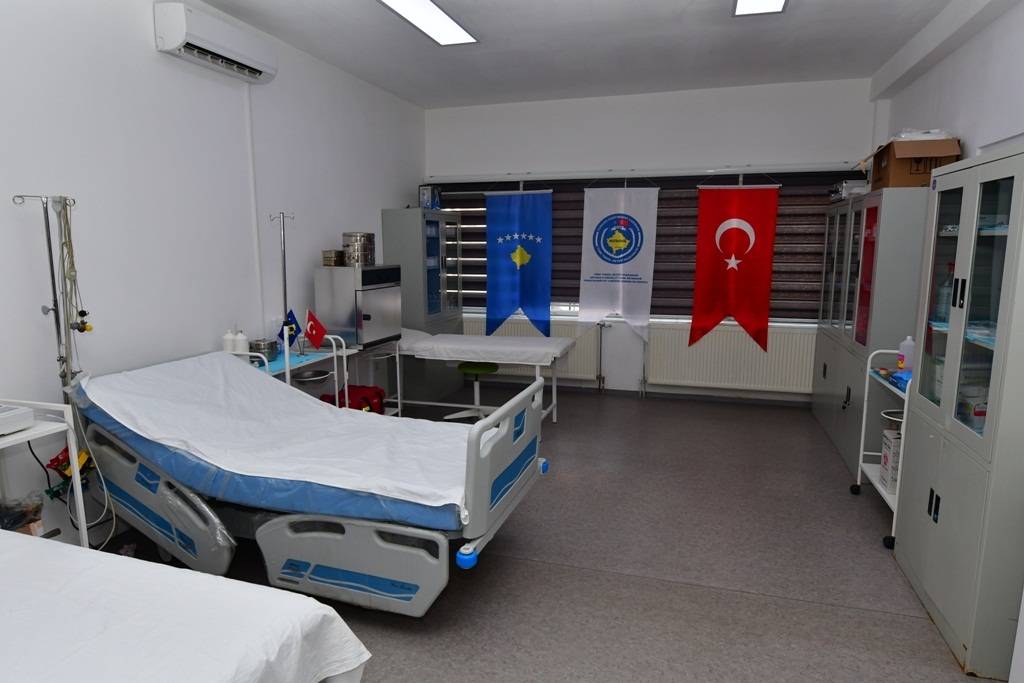 Türk Askeri Elezhan’da Sağlık Ocağını Yeniledi