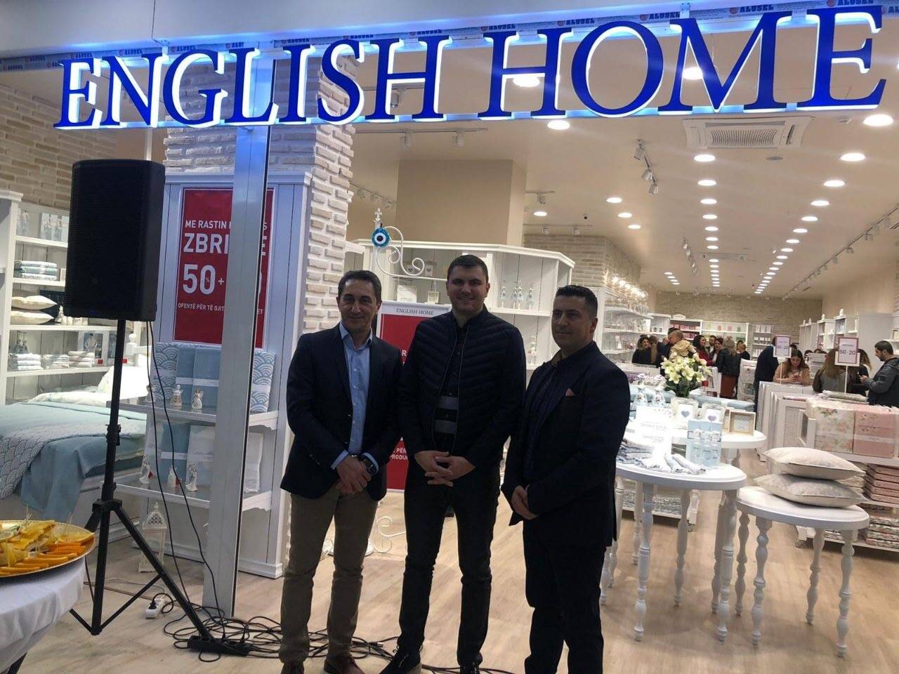 "English Home"un Priştine'de İlk Mağazası Açıldı