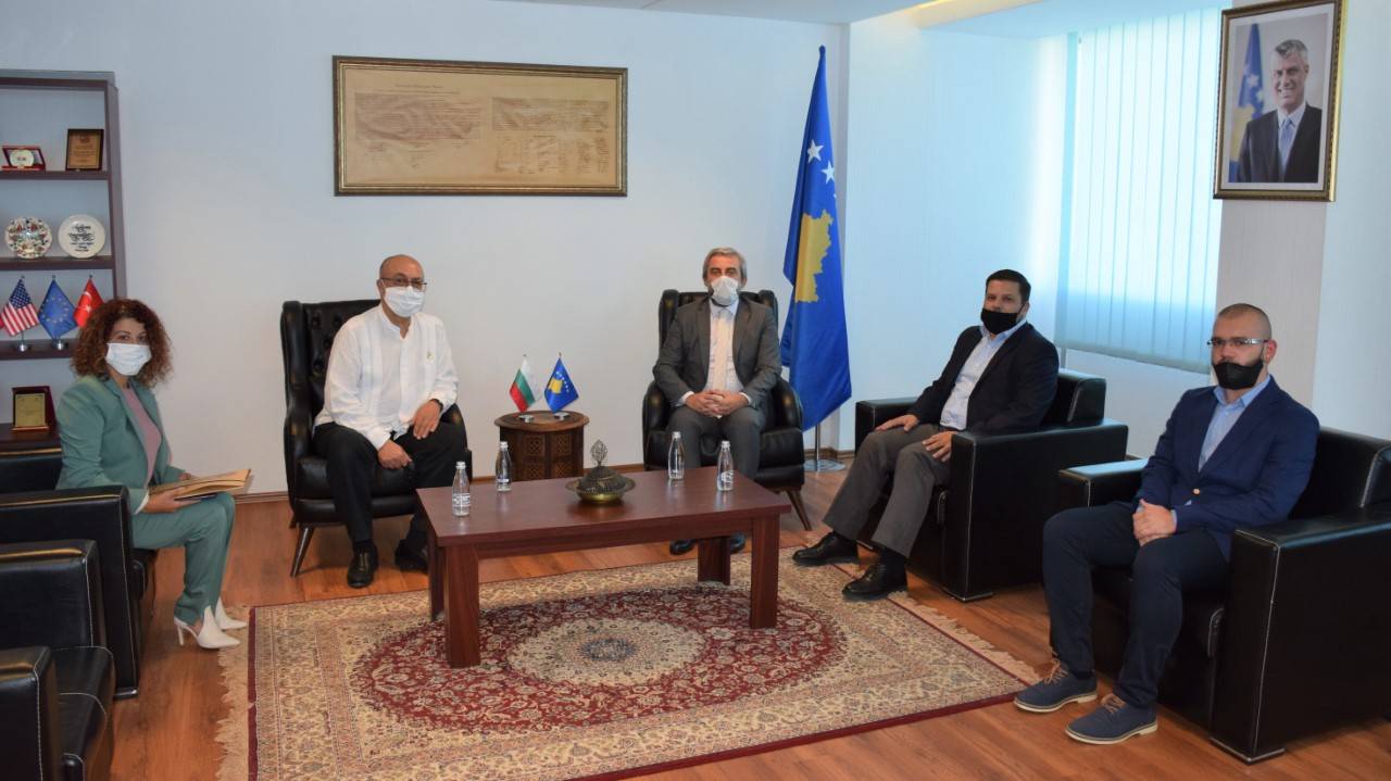 Bakan Kervan, Bulgaristan Büyükelçisi Hristo Gudjev ile Görüştü