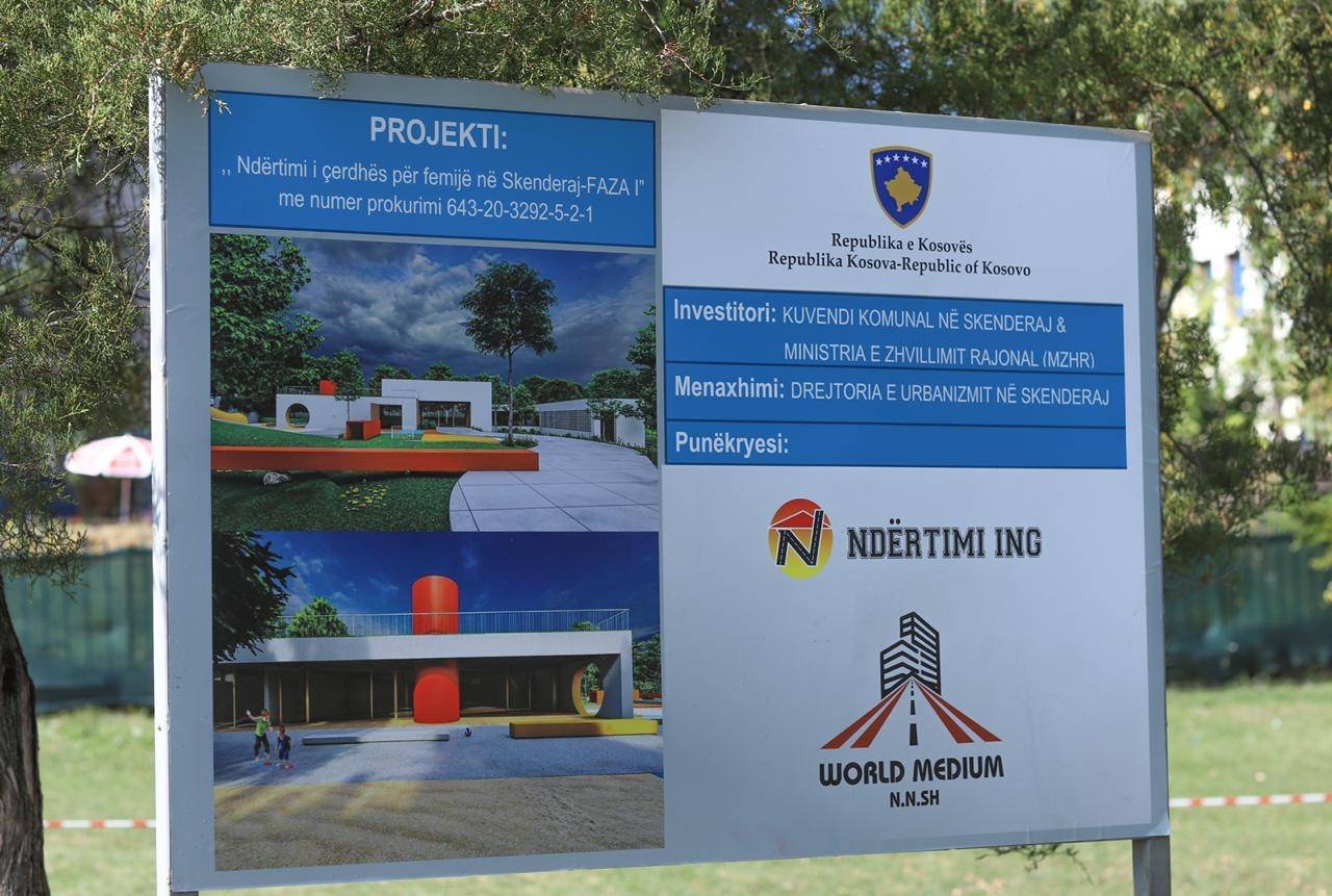 Skenderaj'da Anaokulu Temeli Atıldı