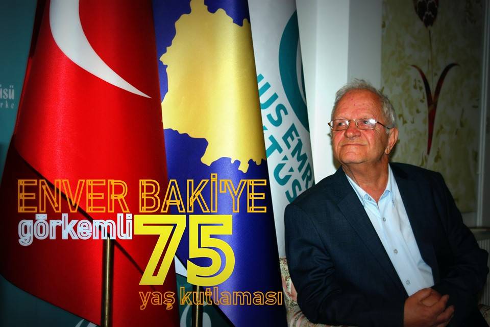 Enver Baki’ye görkemli 75. yaş kutlaması -Zeynel Beksaç