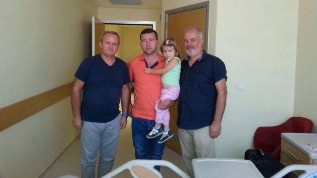 3 Yaşındaki Erblina'ya Türkiye'de Ücretsiz Tedavi