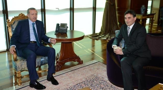 Başbakan Erdoğan Mahir Yağcılar ile Görüştü