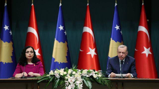 Osmani ve Erdoğan, Kosova’nın NATO Üyeliğini Konuştu