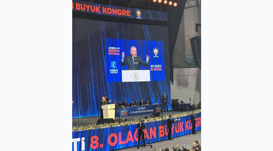 Cumhurbaşkanı Erdoğan Yeniden AK Parti Genel Başkanı Seçildi