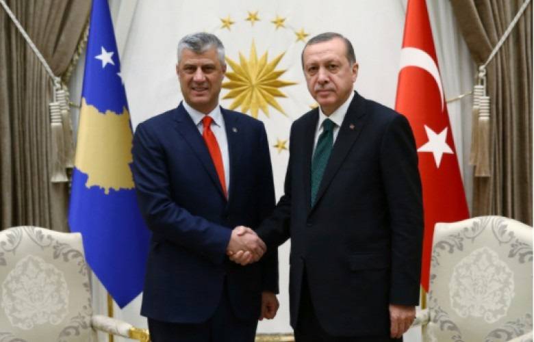 Erdoğan,  Thaçi ve Vuçiç’le Görüştü