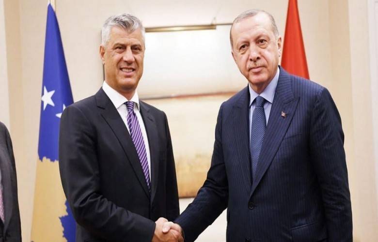 Thaçi,  Tıbbı Yardım İçin Erdoğan’a Teşekkür Etti