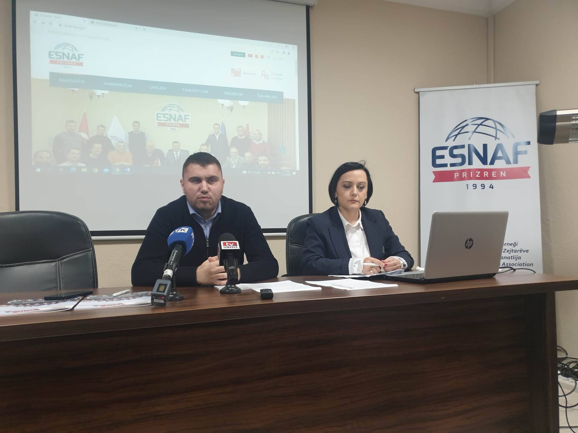 Esnaf Derneği’nde ‘Dijitalleşme Projesi’ Tanıtıldı