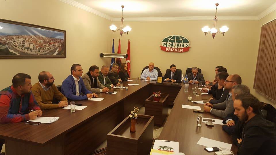 Esnaf Derneği Başkanı Görevine Varis Xhejlani Seçildi