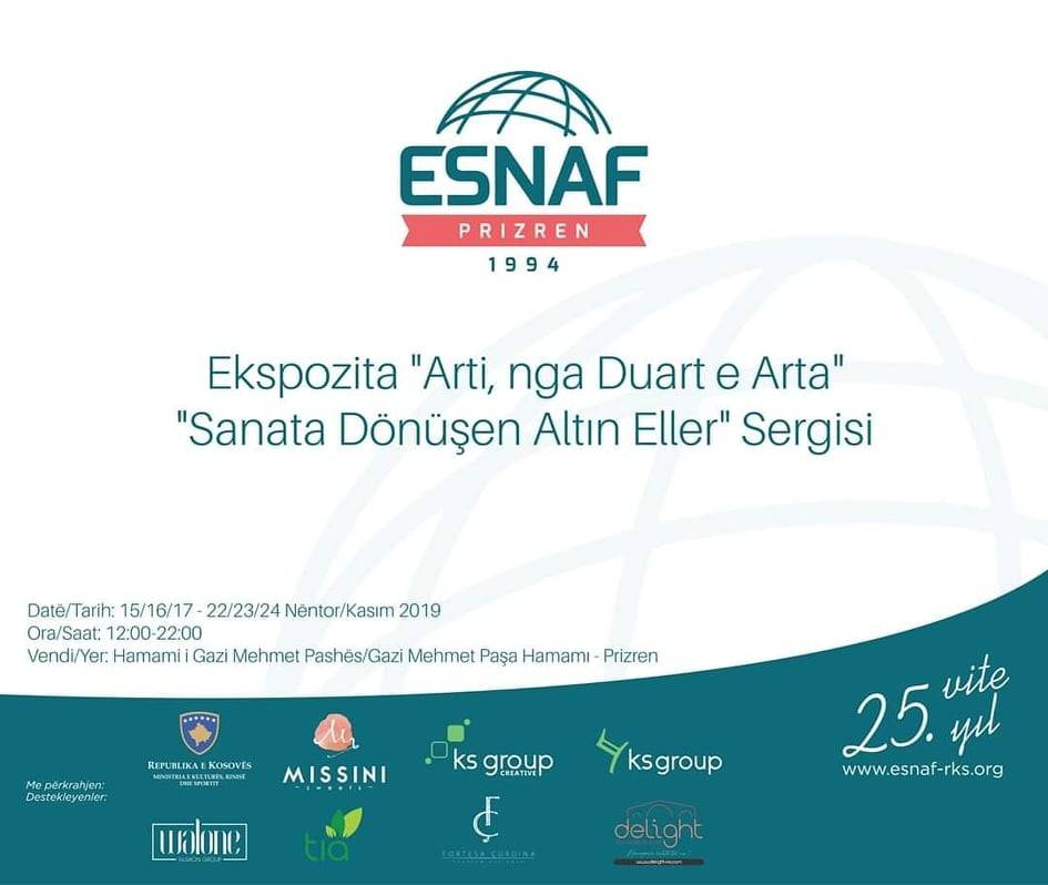 Sanata Dönüşen Altın Eller Sergisi