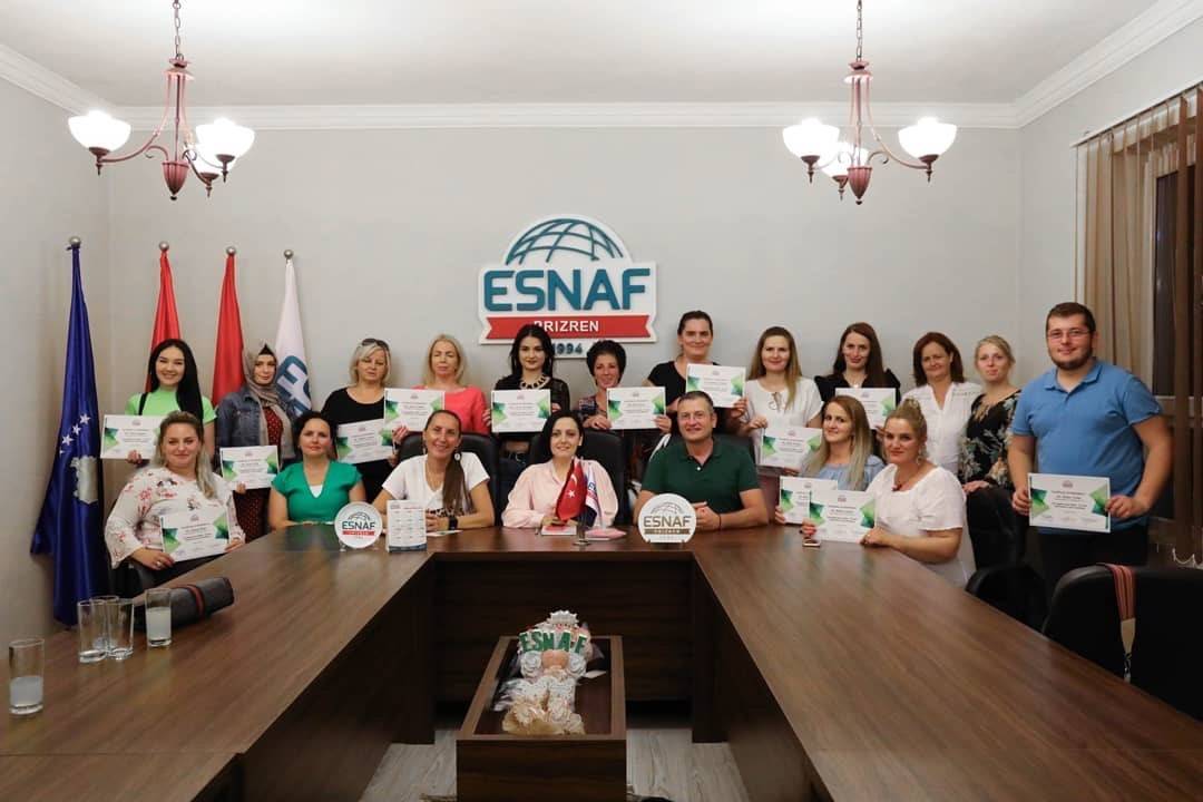 ESNAF Derneği Yaz Boyunca Eğitimler Düzenliyor