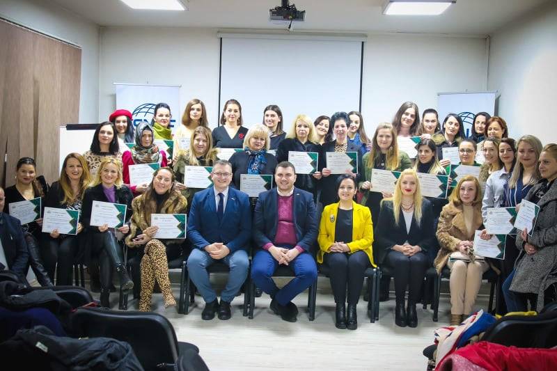 Eğitimi Programını Tamamlayan 70 Kursiyere Sertifikaları Verildi