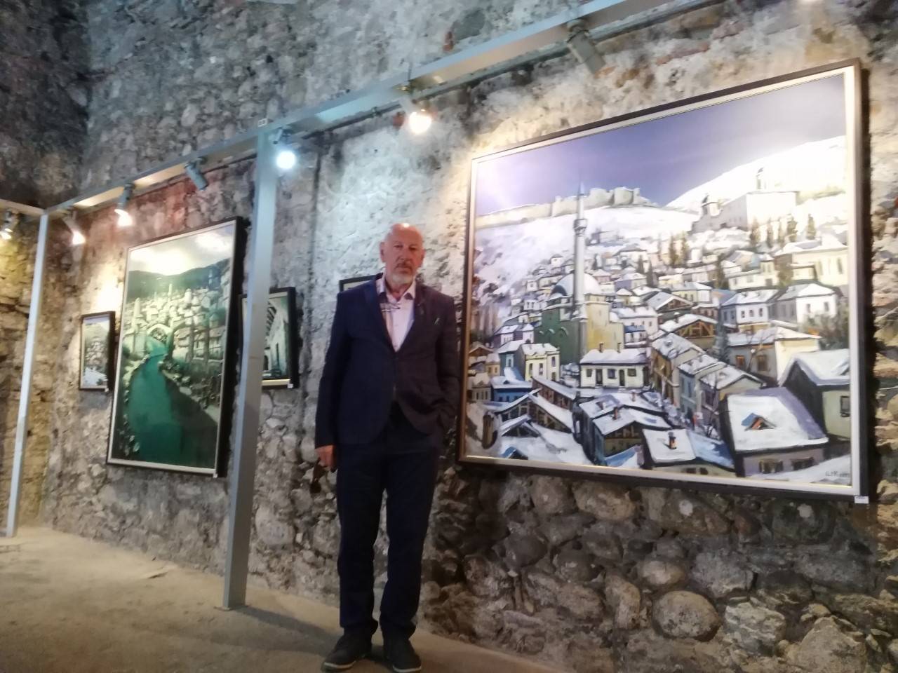 Ethem Baymak'ın Balkanlarda Türk İzleri' Sergisine Yoğun İlgi