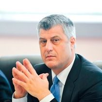 Thaçi Meclis'e Rapor Sunuyor