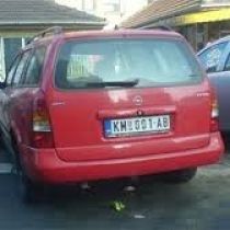 Polis, Sırbistan'ın Yeni Plakalarına El Koyuyor