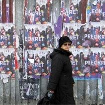 Graçanica'da Sırp Seçimleri Malzemelerine El Koyuldu