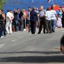 Kuzeyde Sırplar Protesto Düzenledi