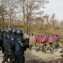 KFOR ve EULEX'in Ortak Tatbikatı