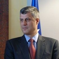 Thaçi Bukoshi ile Sejdiu ve Ukë Rugova İle Görüşüyor