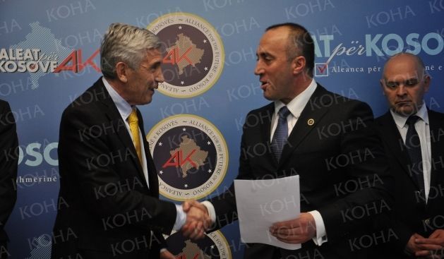 Haradinaj ve Daci Koalisyon Anlaşması İmzaladı- LKD Tepkili
