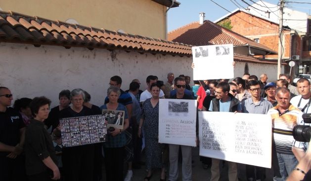 Sırpların Ziyaretini Protesto Ettiler