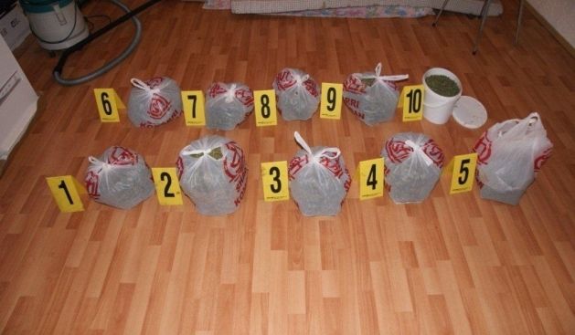 Polis, 34 Kg Esrar Ele Geçirdi