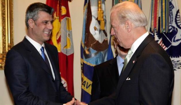 Thaçi ABD-de Bugün Joe Biden İle Bir Araya Geliyor