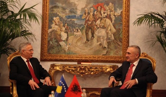 Krasniqi, Nishani ve Meta Tarafından Kabul Edildi