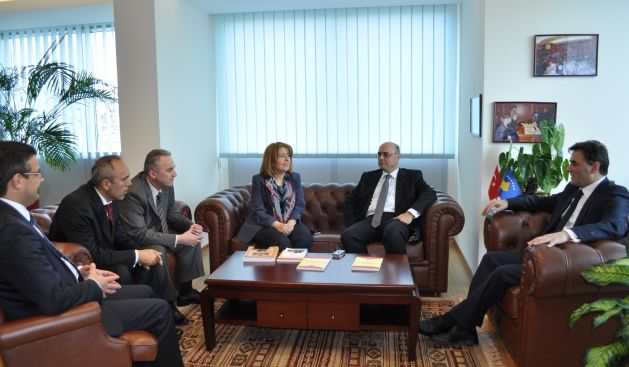 Bakan Yağcılar İstanbul Üniversitesi Heyetini Kabul Etti
