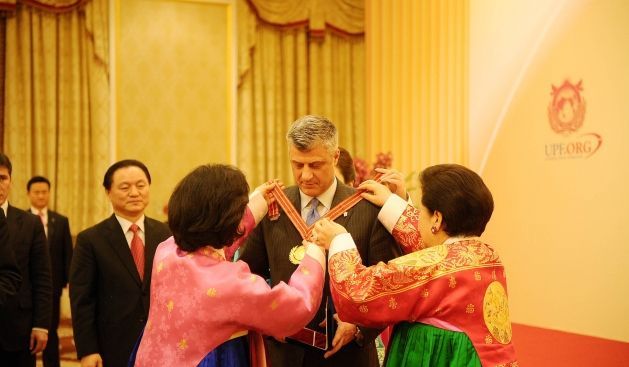 Başbakan Thaçi Liderlik ve İyi Yönetim Liyakatına Layık Görüldü