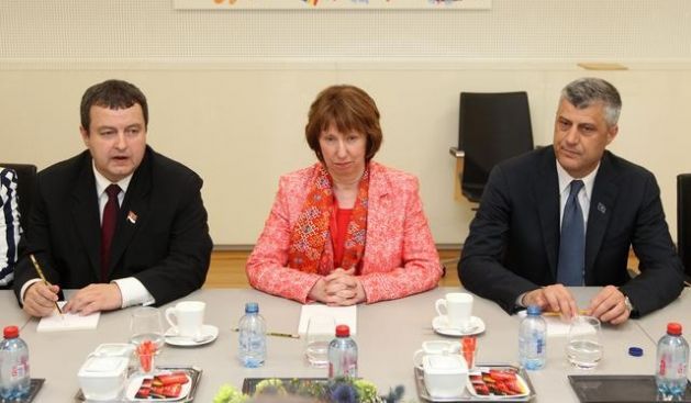 Thaçi ve Daçiç Çok Yakında Tekrar Ashton'un Kabinesinde Bir Araya Gelecek