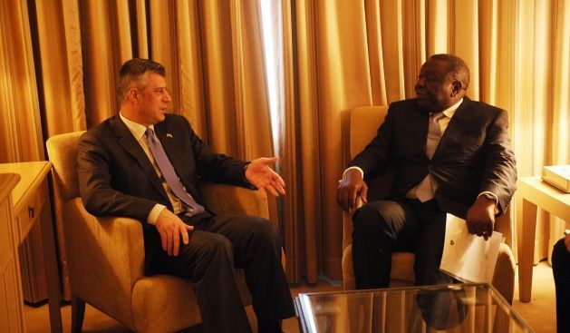 Thaçi Zimbabve'den Tanınma Talebinde Bulundu