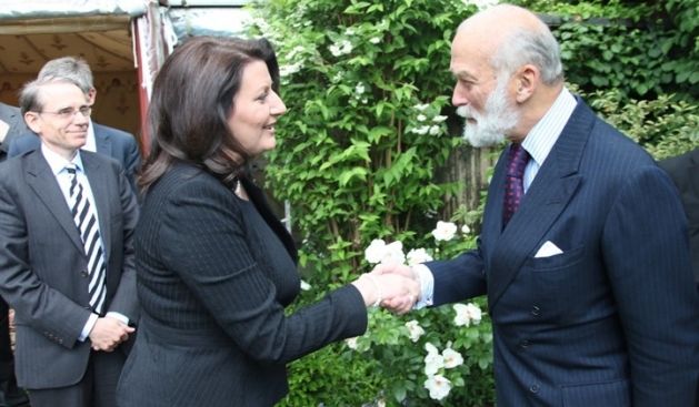 Jahjaga Kent Prensi Michael ile Görüştü