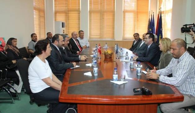 Agani,  Türkiye BBP Başkanı Destici'yi Kabul Etti